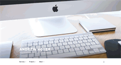 Desktop Screenshot of andrewhoyer.com