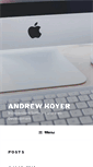 Mobile Screenshot of andrewhoyer.com